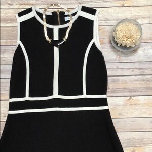 Calvin Klein | Black & White Dress